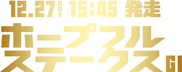 12.27sat 15:45 発走 ホープフルステークス G1